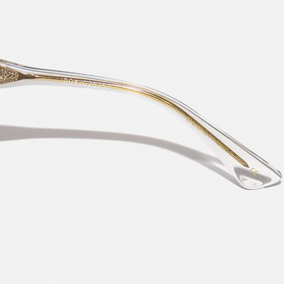 Gucci Transparent Gray Eyeglasses Unisex GG0184O - Picture 5 of 6